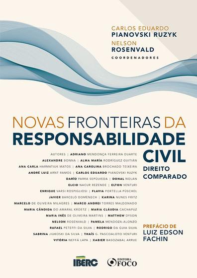 Imagem de Livro - NOVAS FRONTEIRAS DA RESPONSABILIDADE CIVIL - DIREITO COMPARADO
