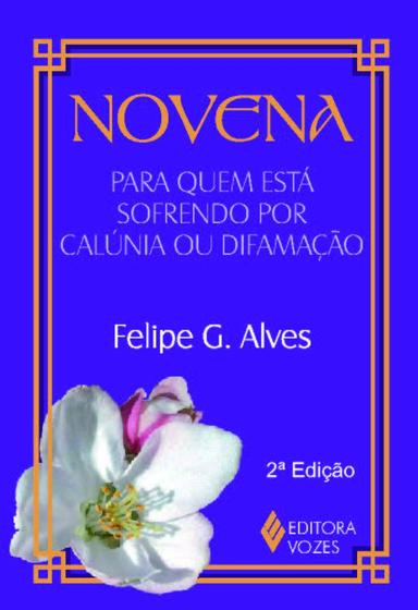 Imagem de Livro - Novena para quem está sofrendo por calúnia ou difamação