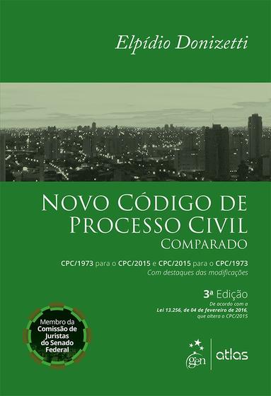 Imagem de Livro - Novo Código de Processo Civil Comparado