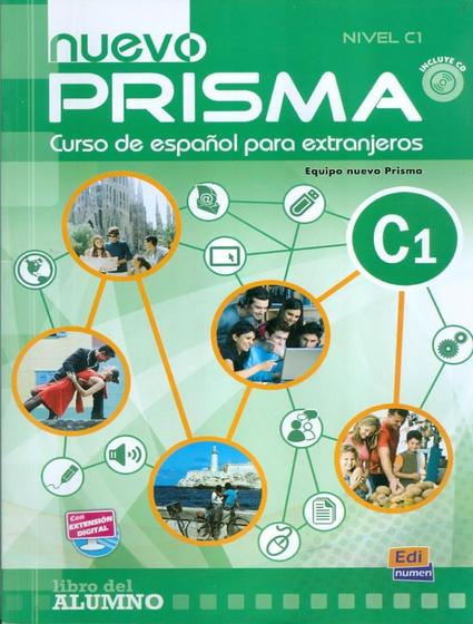 Imagem de Livro - Nuevo prisma c1 - libro del alumno con cd