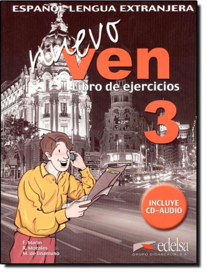 Imagem de Livro - Nuevo ven 3 - libro de ejercicios + cd audio