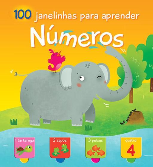 Livro - Números : 100 janelinhas para aprender Menor preço em Livro - Números : 100 janelinhas para aprender