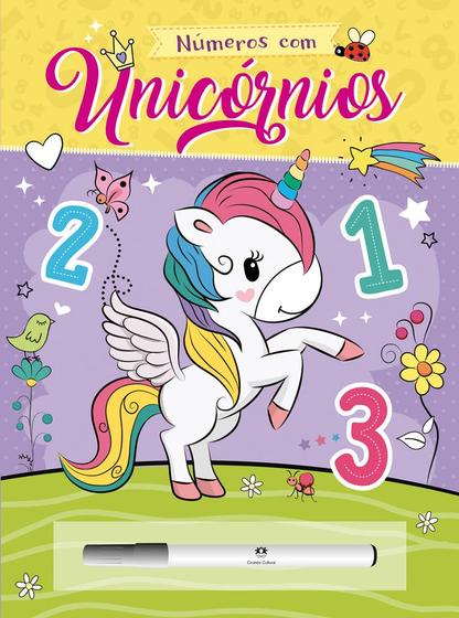 Imagem de Livro - Números com unicórnios
