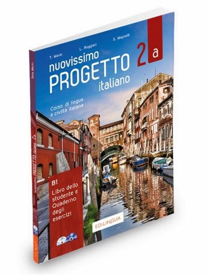 Imagem de Livro - Nuovissimo Progetto Italiano 2A (B1-B2) - Libro Dello Studente E Quaderno Degli Esercizi + Versione Interattiva