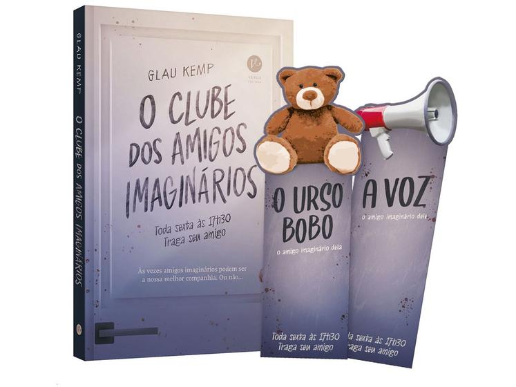 Livro O Clube dos Amigos Imaginários - Glau Kemp com Brinde Pré-venda ...