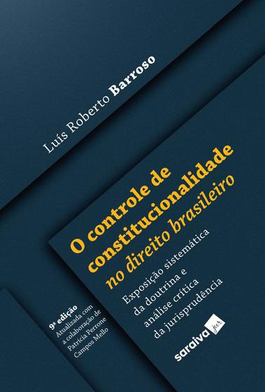 Imagem de Livro - O controle de constitucionalidade no direito brasileiro - 9ª edição 2022