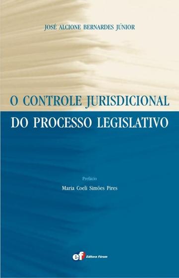 Imagem de Livro - O controle jurisdicional do processo legislativo