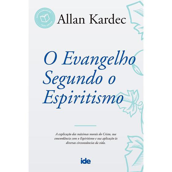 Imagem de Livro - O Evangelho Segundo o Espiritismo