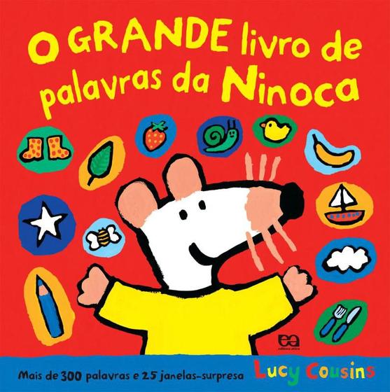 Livro - O grande livro de palavras da Ninoca Menor preço em Livro - O grande livro de palavras da Ninoca
