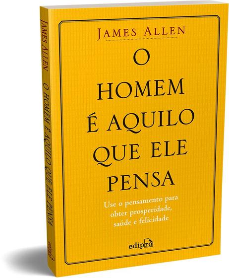 Imagem de Livro - O homem é aquilo que ele pensa