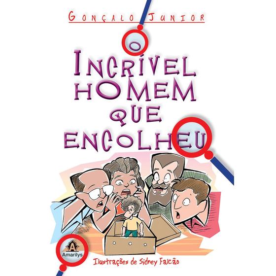 Imagem de Livro - O incrível homem que encolheu