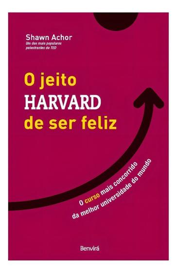 Imagem de Livro O Jeito Harvard de Ser Feliz Shawn Achor