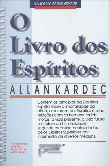 Imagem de Livro - O livro dos espíritos - normal espiral