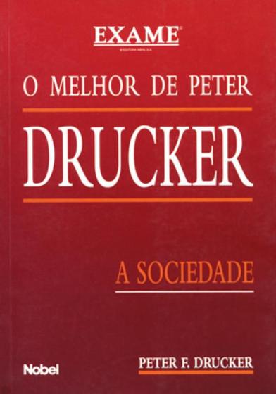 Imagem de Livro - O melhor de Peter Drucker : A sociedade