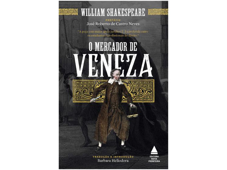 Imagem de Livro O Mercador de Veneza William Shakespeare