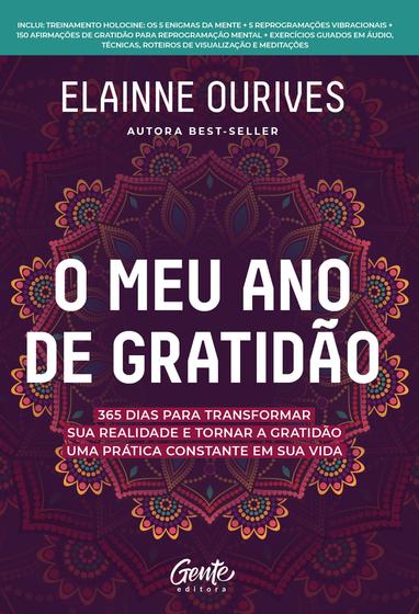 Imagem de Livro O Meu Ano de Gratidão Elainne Ourives