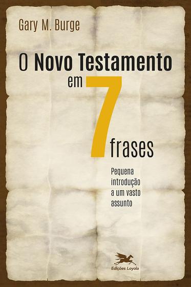 Imagem de Livro - O Novo Testamento em sete frases