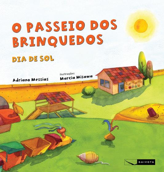 Imagem de Livro - O passeio dos brinquedos - dia de sol