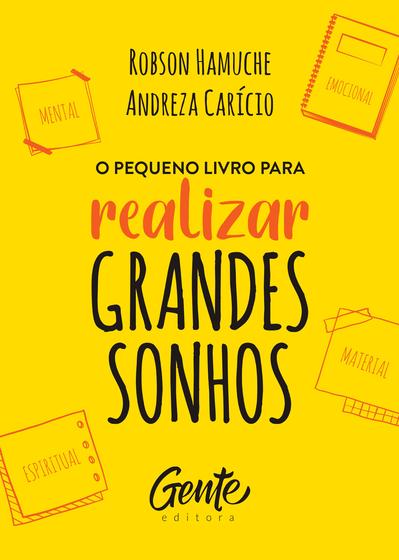 Imagem de Livro - O pequeno livro para realizar grandes sonhos