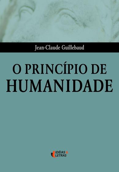 Imagem de Livro - O princípio de humanidade