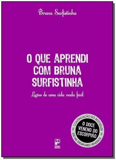 Imagem de Livro - O que aprendi com Bruna Surfistinha