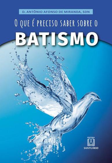 Imagem de Livro - O que é preciso saber sobre o batismo