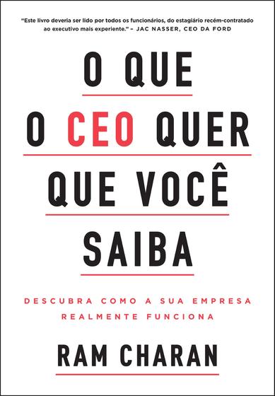 Imagem de Livro - O que o CEO quer que você saiba