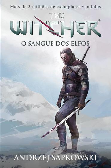 Imagem de Livro - O sangue dos elfos - The Witcher - A saga do bruxo Geralt de Rívia (Capa game)