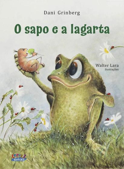 Imagem de Livro - O sapo e a lagarta