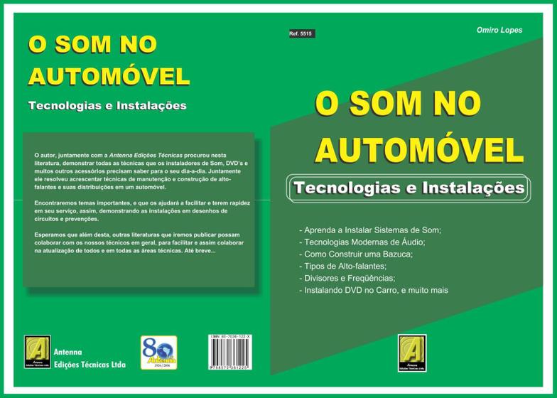 Imagem de Livro O Som no Automóvel. Tecnologias e Instalações. Edição 2006