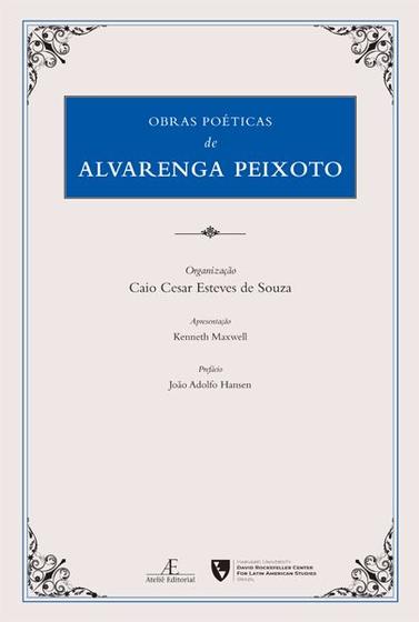 Imagem de Livro - Obras Póeticas de Alvarenga Peixoto