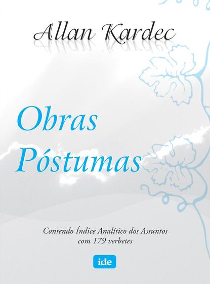 Imagem de Livro - Obras póstumas