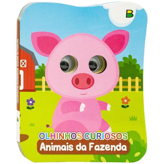 Imagem de Livro - Olhinhos curiosos: Animais da fazenda