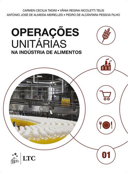 Imagem de Livro - Operações Unitárias na Indústria de Alimentos - Vol. 1