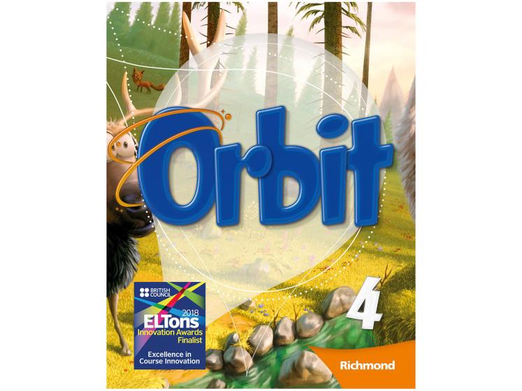 Imagem de Livro Orbit 4 Inglês 4º Ano