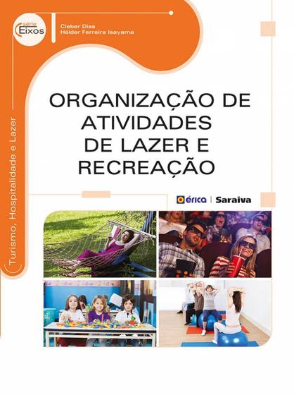 Imagem de Livro - Organização de atividades de lazer e recreação