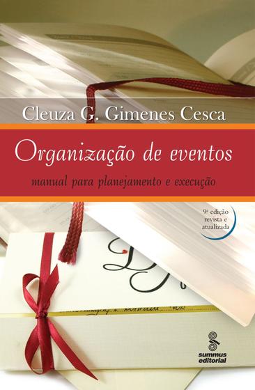 Imagem de Livro - Organização de eventos