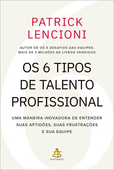 Imagem de Livro - Os 6 tipos de talento profissional
