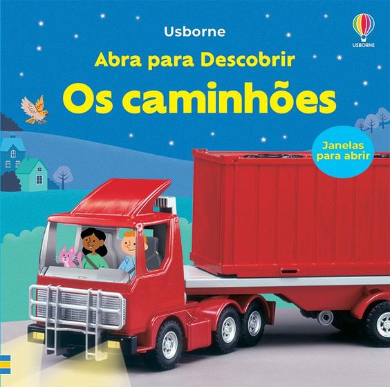 Imagem de Livro - Os caminhões: Abra para descobrir