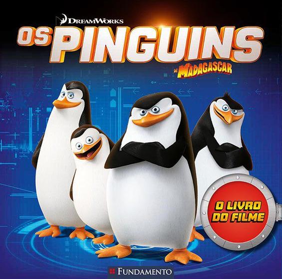 Imagem de Livro - Os Pinguins De Madagascar - O Livro Do Filme (Dreamworks)