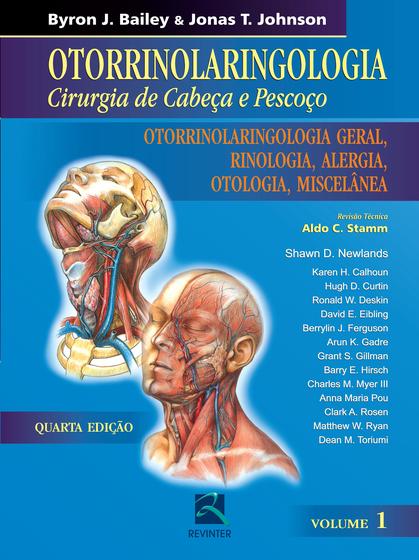 Menor preço em Livro - Otorrinolaringologia Cirurgia de Cabeça e Pescoço - Volume 1