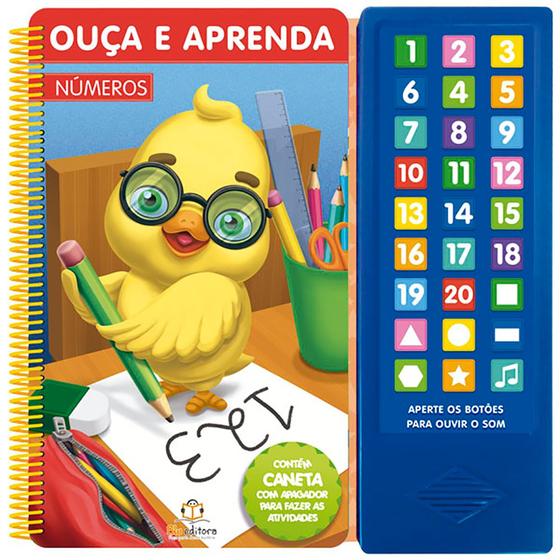 Imagem de Livro - Ouça e aprenda: Números