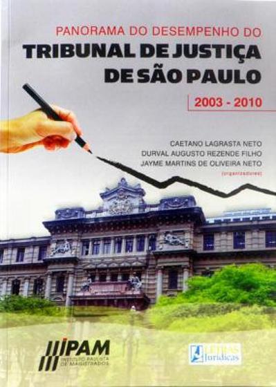 Imagem de Livro - Panorama do desempenho do tribunal de São Paulo: 2005 - 2012
