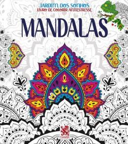 Imagem de Livro para Colorir Antiestresse Jardim dos Sonhos Mandalas