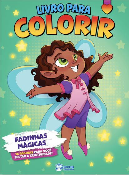 Imagem de Livro Para Colorir - Fadinhas Mágicas - Bicho Esperto