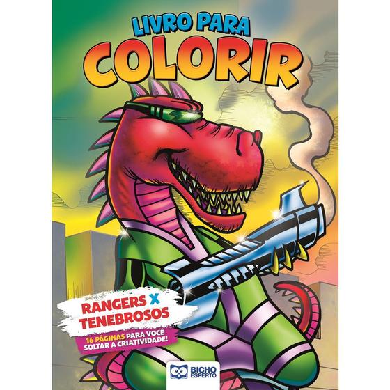 Imagem de Livro Para Colorir Jornada Do Herói - Rangers X Tenebrosos - BICHO ESPERTO DISTRIBUIDORA DE