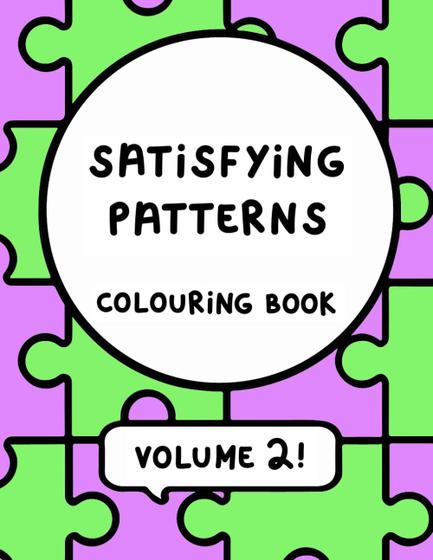 Imagem de Livro para colorir publicado de forma independente Satisfying Patterns V