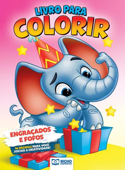 Imagem de Livro Para Colorir - Turminha Animal - Engraçados e Fofos - Bicho Esperto