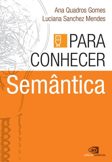 Imagem de Livro - Para conhecer semântica