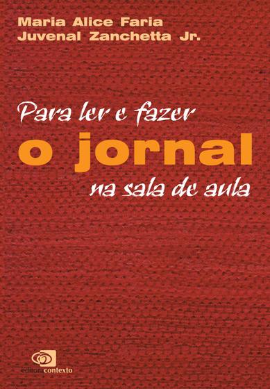 Imagem de Livro - Para ler e fazer o jornal na sala de aula